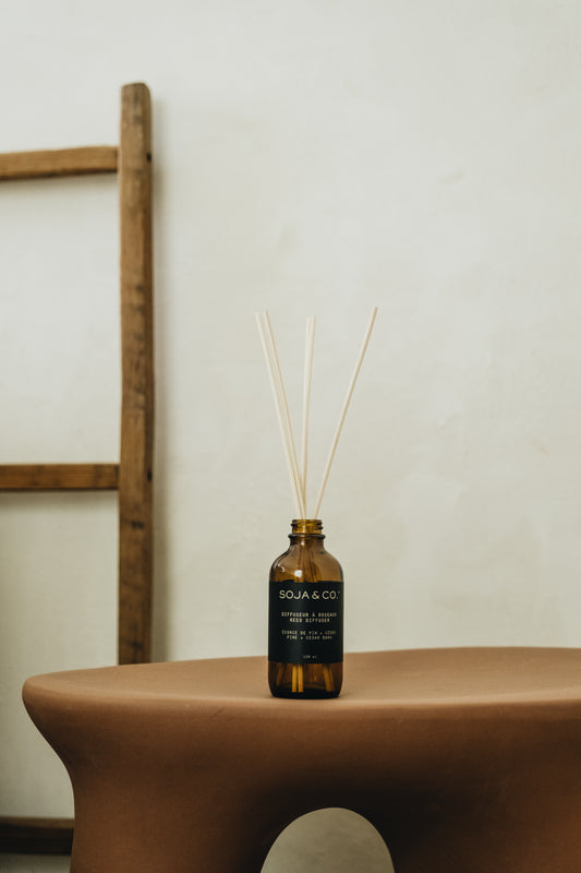 Diffuseur à roseaux Soja & Co | Écorce de pin & Cèdre