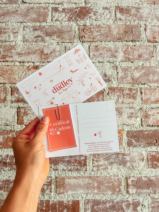 Carte-cadeau Maison Dudley